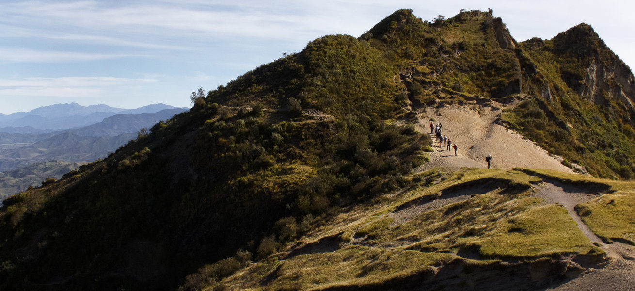 Quilotoa's ridge trail (photo: Juan Carlos Gonzalez)