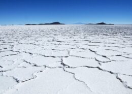 Uyuni Salt Flats from Peru