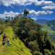Gallegos´Ridge and Tochecito Valley below (photo: Juan Carlos Gonzalez)